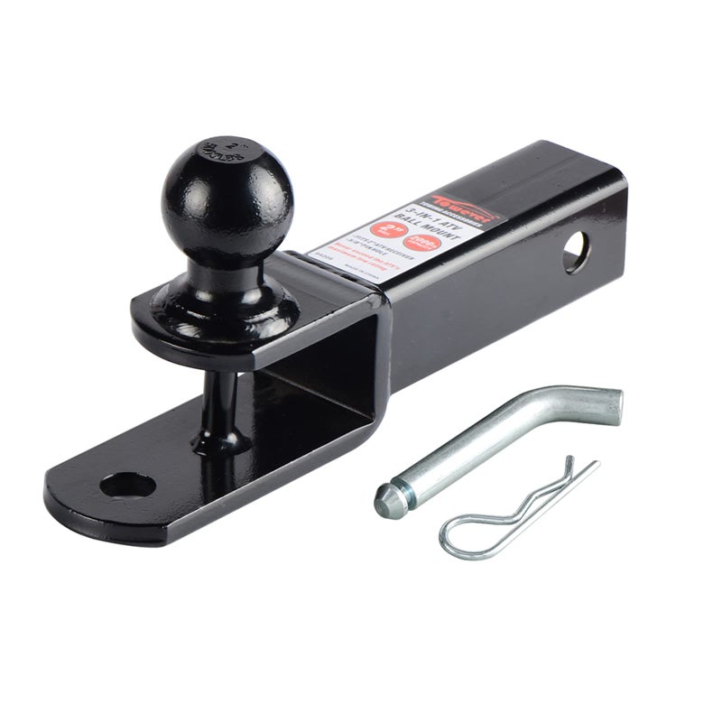 Towever 84209 2 inches ATV Receiver Hitch 3 in 1 Ball Mount with 2 inches Ball - Image 1